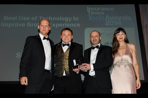 TechAwards 2014 Best Use of Technology to Improve Broker Experience: Staveley Head